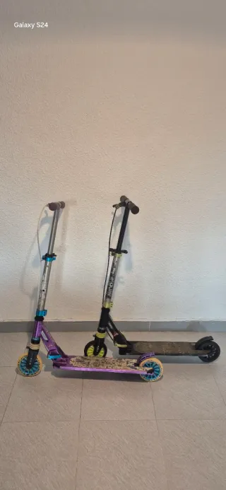 Patinete infantil niños/as Suspensión doble frenos