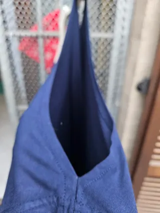 Blusa blu Bodyflirt con spalle scoperte