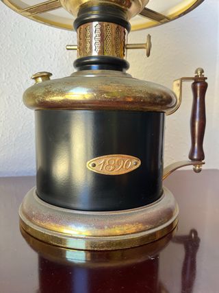 Lámpara Antigua Estilo Victoriano 1890