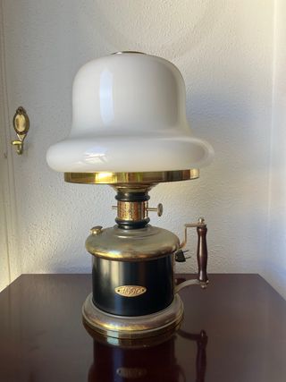 Lámpara Antigua Estilo Victoriano 1890