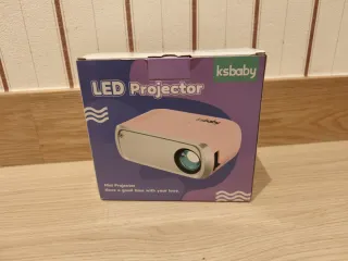 Mini proyector LED ksbaby rosa. NUEVO