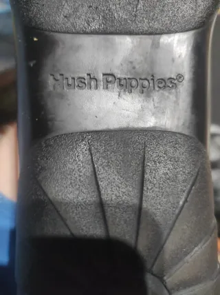 Botas de piel negras Hush Puppies talla 44