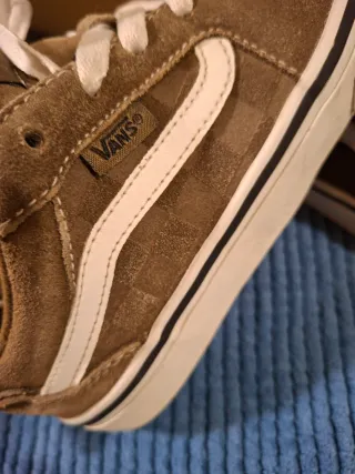 Vans Talla 35 Marron/verde. Poco uso.