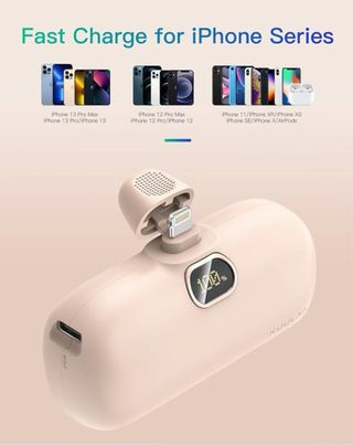 KUULAA Power Bank 5000mAh Rosa iPhone