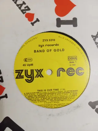 Vinili Band of gold Neville brothers Denis la page