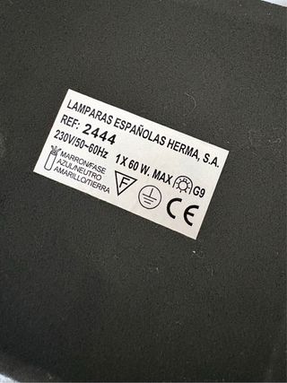 Lámparas sobremesa PortLamp g9 luz indirecta led