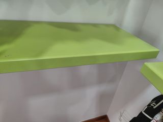 Perchero de pared madera maciza 170x40cm