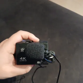 Cámara de Acción 4K con Micrófono