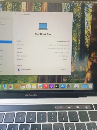 MacBook Pro 2020 Plata 512GB