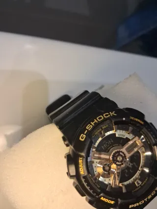 Casio G-Shock GA-110GB Reloj Negro/Dorado