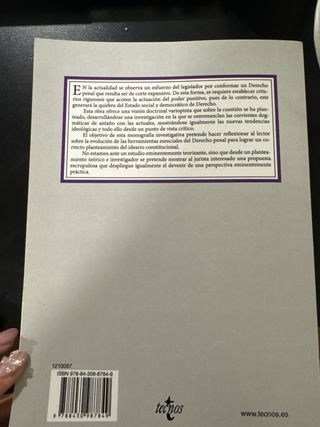 Fundamentos conceptuales del Derecho Penal: Una...