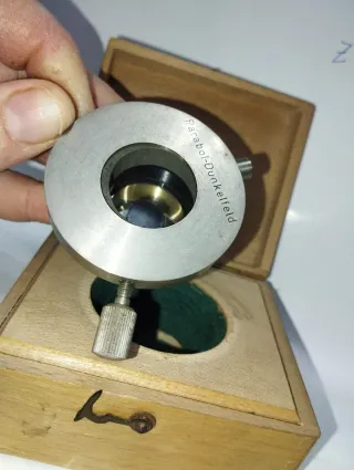 Óptica microscopio accesorio Parábola Dunkelfeld