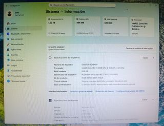 PC Intel i5-6500/8Gb/SSD/1Tb SATA/GeForce 710/W11