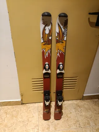 Esquís infantiles 104 cm