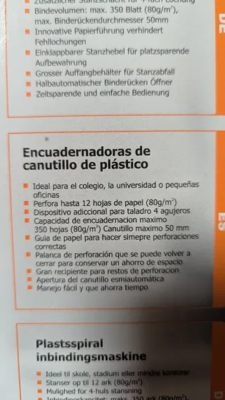 Encuadernadora Peach Starbinder Pro PB200-30