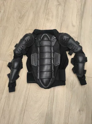 Chaqueta Protecciones Moto Negra