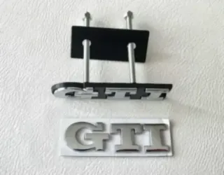 Logo GTI Parilla más Emblema Maletero Vw Golf Polo