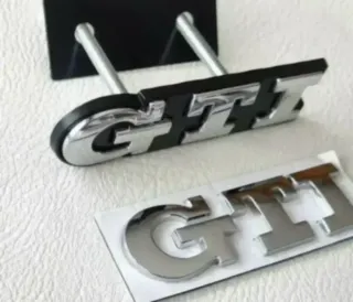 Logo GTI Parilla más Emblema Maletero Vw Golf Polo