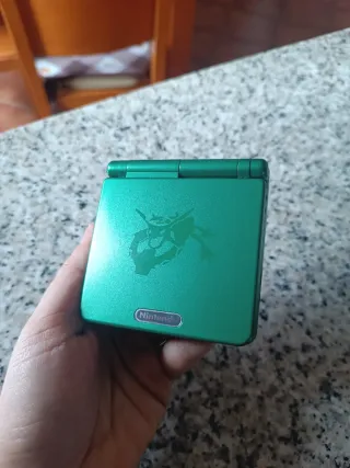 *Pantalla IPS* Game Boy Advance Sp Rayquaza