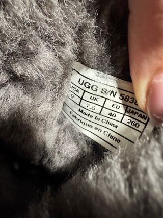 Botas UGG Mujer Talla 40 Gris