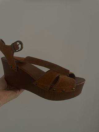 Sandalias de cuña