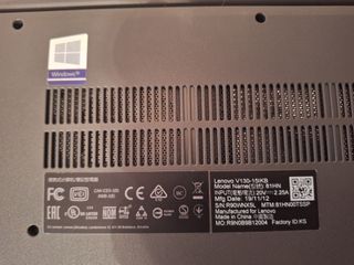 Portátil Lenovo v130-15ikb - intel i5 y 8 gb ram