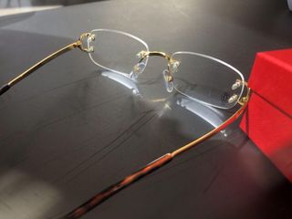 Gafas Cartier Doradas