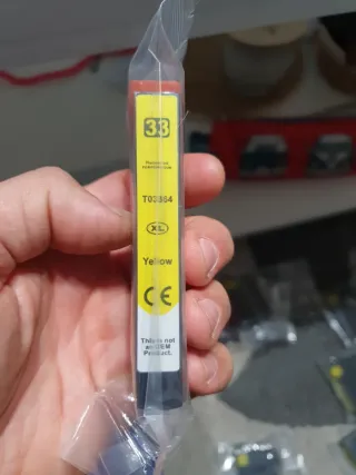 Lote cartuchos Epson E-1632C XL Cyan