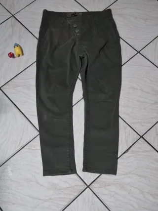 Pantaloni cargo OVER-D verdi Y2K