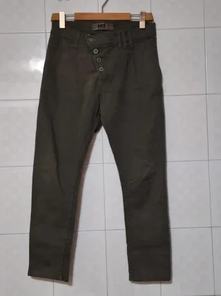 Pantaloni cargo OVER-D verdi Y2K