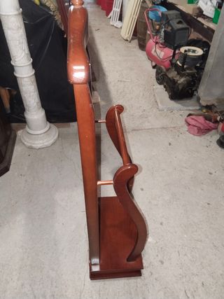 Galán de noche madera antiguo