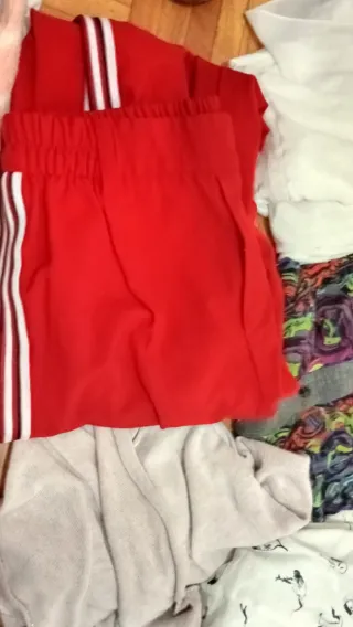 Top brillante azul talla XXL