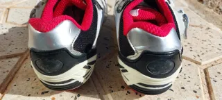 Zapatillas Spinning Pro Blancas y Rojas