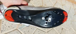 Zapatillas Spinning Pro Blancas y Rojas