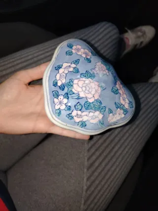 Joyero antiguo de cerámica