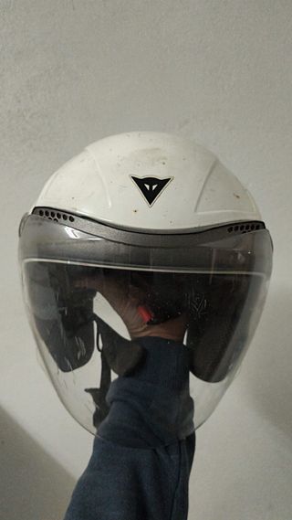 Casco de moto Dainese blanco