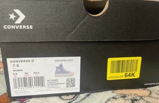 Converse Chuck Taylor Lift Suede Shimmer Talla 36
