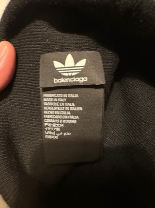 Cappello Adidas x Balenciaga nero