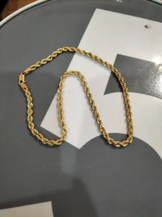 Cadena Cordón Oro Mujer Nueva