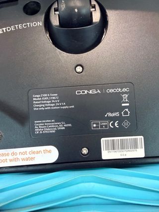 Robot aspirador Conga Z100 X-Treme