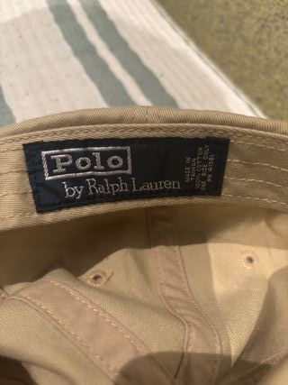 Gorra Polo Ralph Lauren Beige y Azul