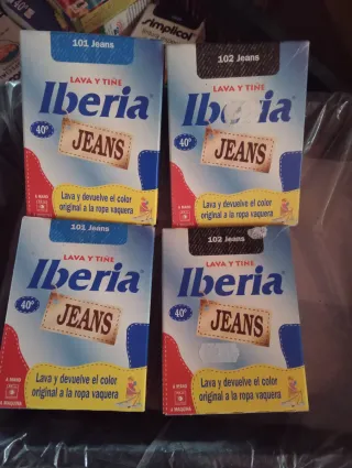 Lote 20 Tintes Marca Iberia y Simplicol Ropa