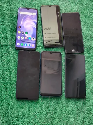 Lote 6 móviles: Samsung, TCL, Xiaomi, ZTE