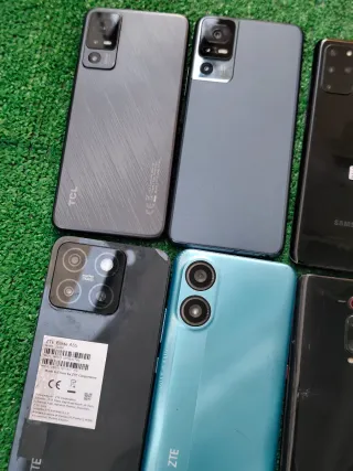 Lote 6 móviles: Samsung, TCL, Xiaomi, ZTE