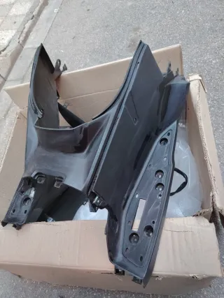 Tapas Moto Yamaha xmax 125 Negras