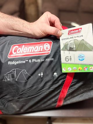 Tienda campaña Coleman Ridgeline 6 Plus