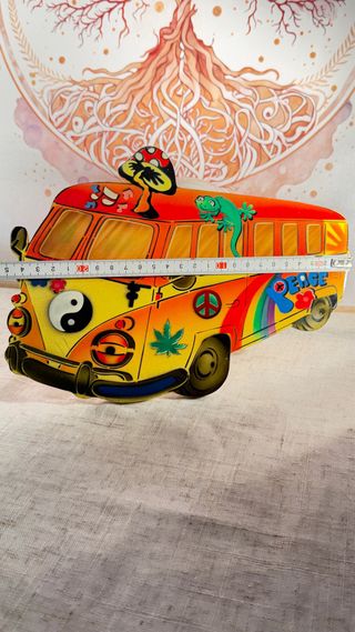 Colgador tipo Vintage Furgoneta Hippie