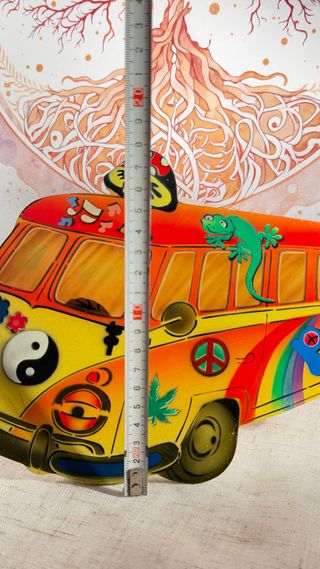 Colgador tipo Vintage Furgoneta Hippie