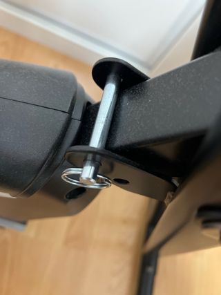 Bicicleta Estática Plegable, cómoda por el sillin