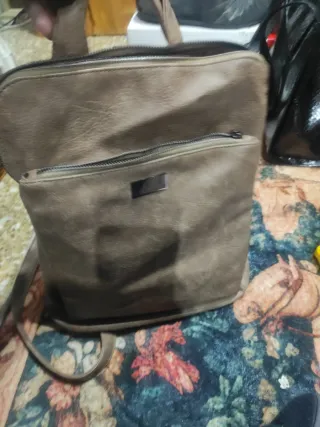 Mochila de piel